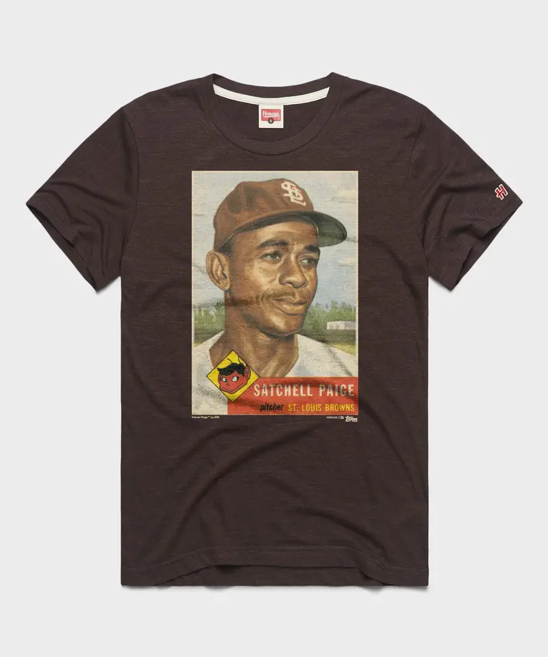 1953 Topps Baseball Satchel Paige Browns 1