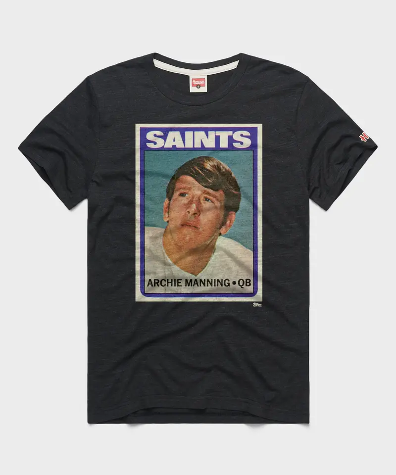 1972 Topps Football Archie Manning Saints 1