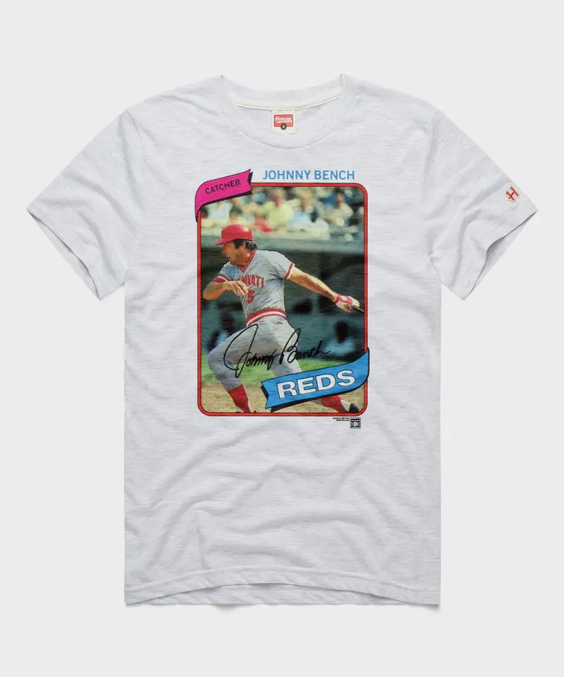 1980 Topps Baseball Johnny Bench Reds 1