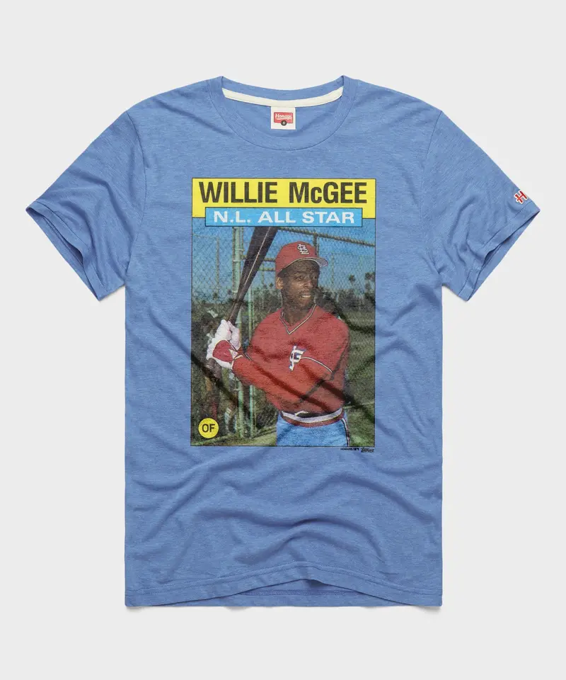 1986 Topps Baseball Willie Mcgee Cardinals 1