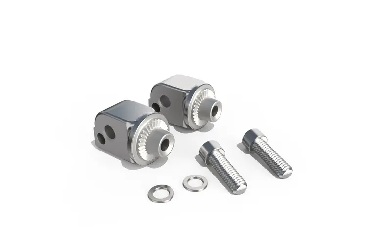 2018-Up Softail Passenger Footrest / Footpeg Adapters 1