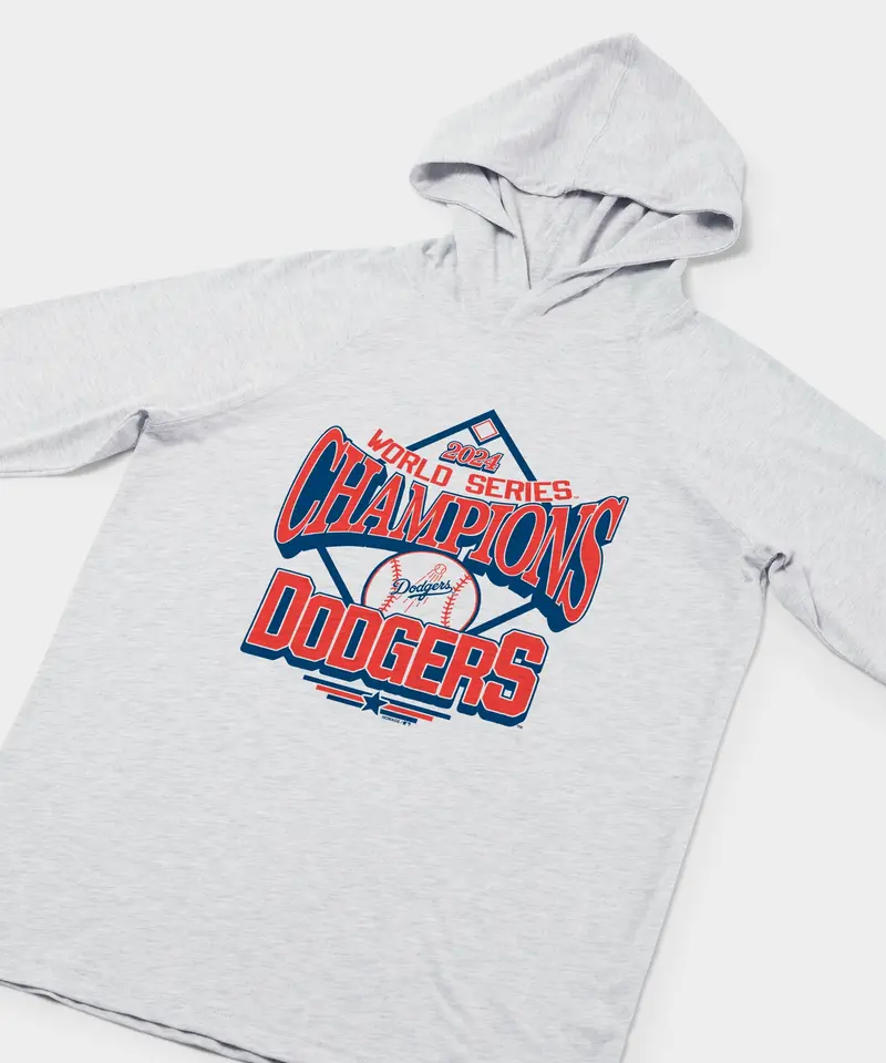2024 World Series Champions Dodgers Lightweight Hoodie 2