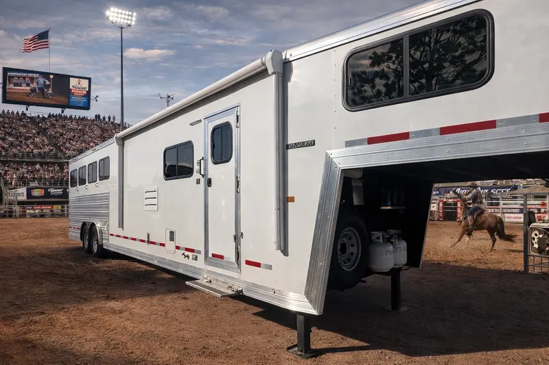 2025 Logan Coach Bullseye 4 Horse Lq #13240 1