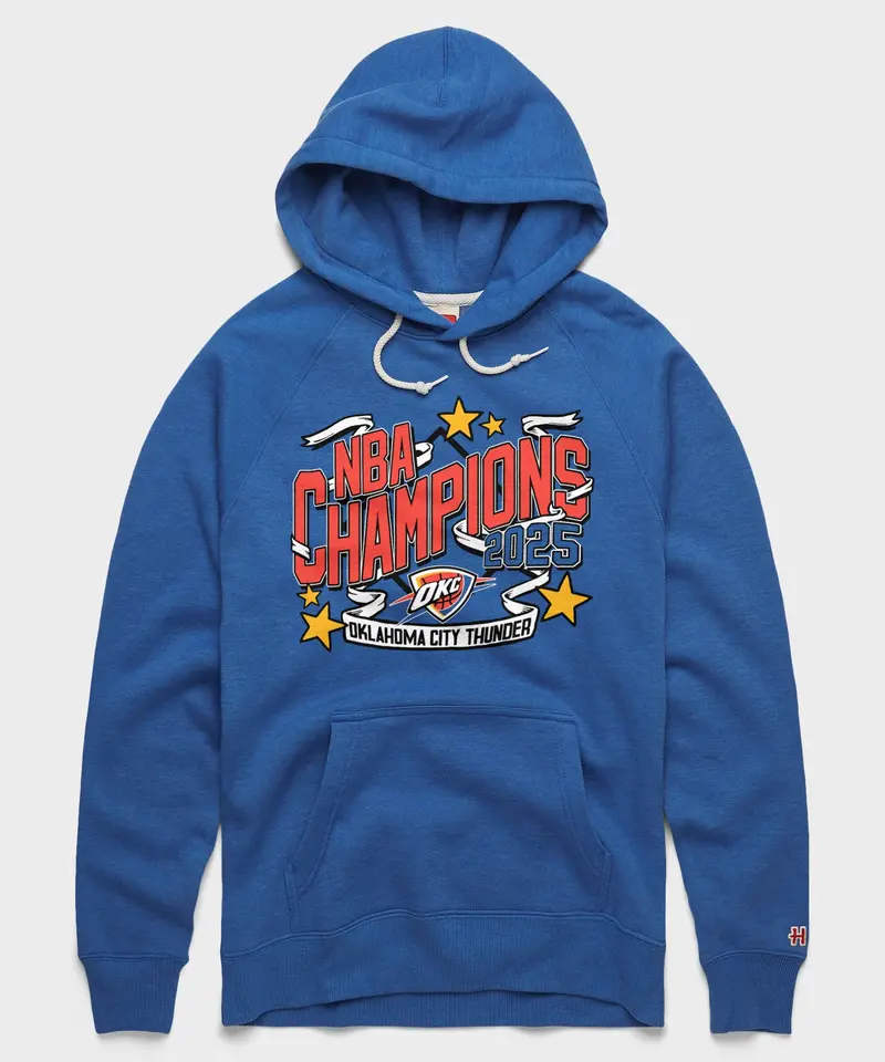 2025 Nba Champions Oklahoma City Thunder Hoodie 1