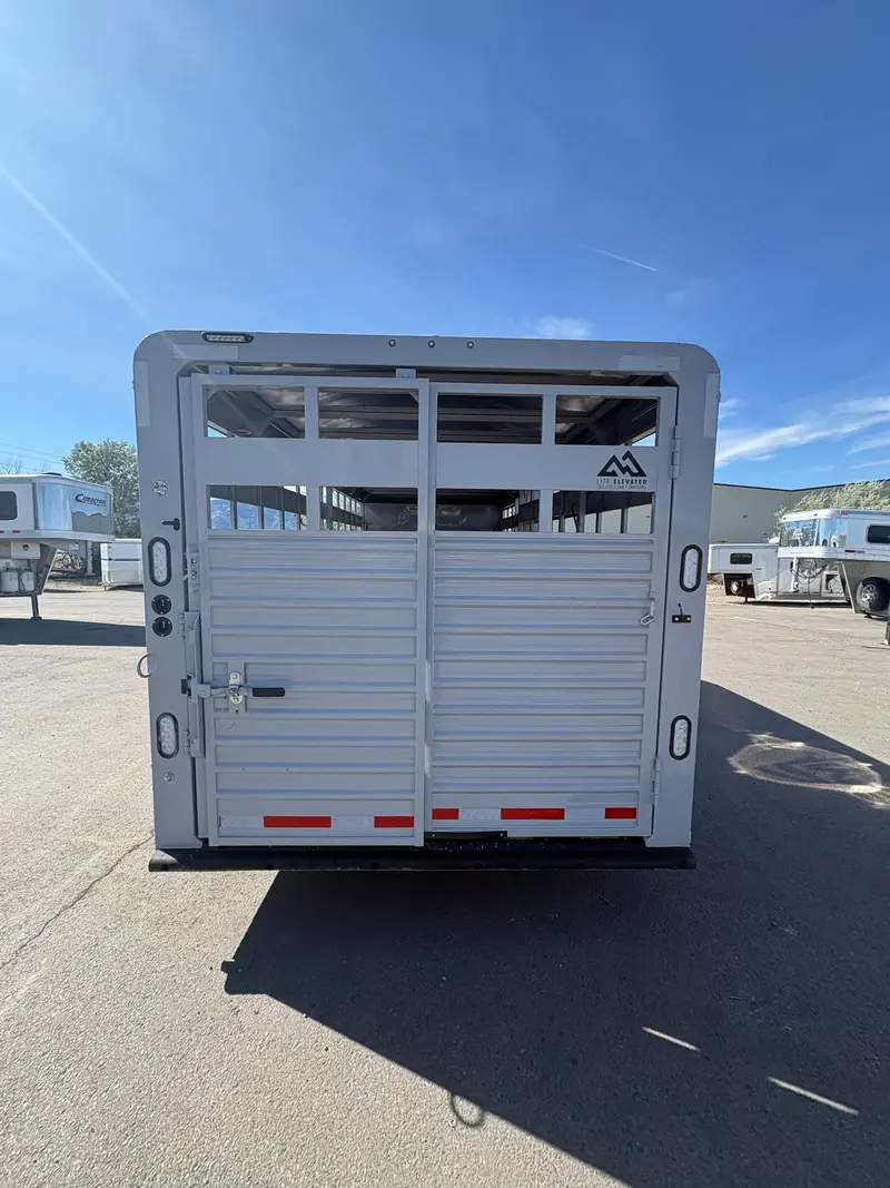 2025 Trails West Hot Shot Stock Trailer 2