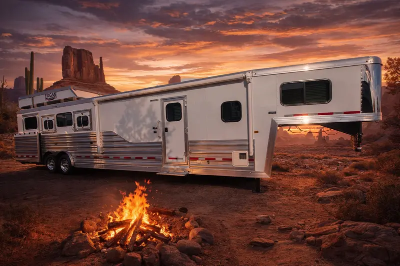 2026 Logan Coach Riot 4 Horse Lq #14002 1