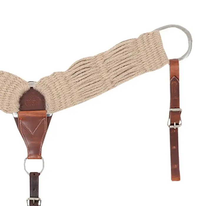 3' Natural Mohair Breast Collar By Martin Saddlery 1