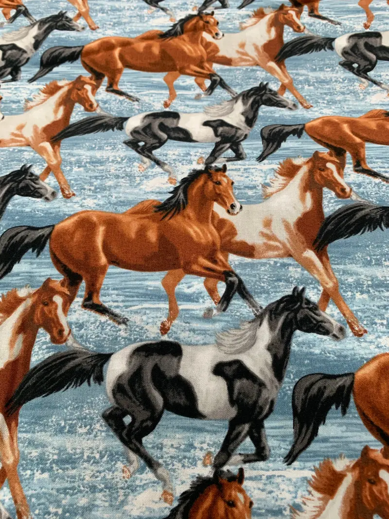 4956 73   Running Free By Studio E Fabrics  100% Cotton 1