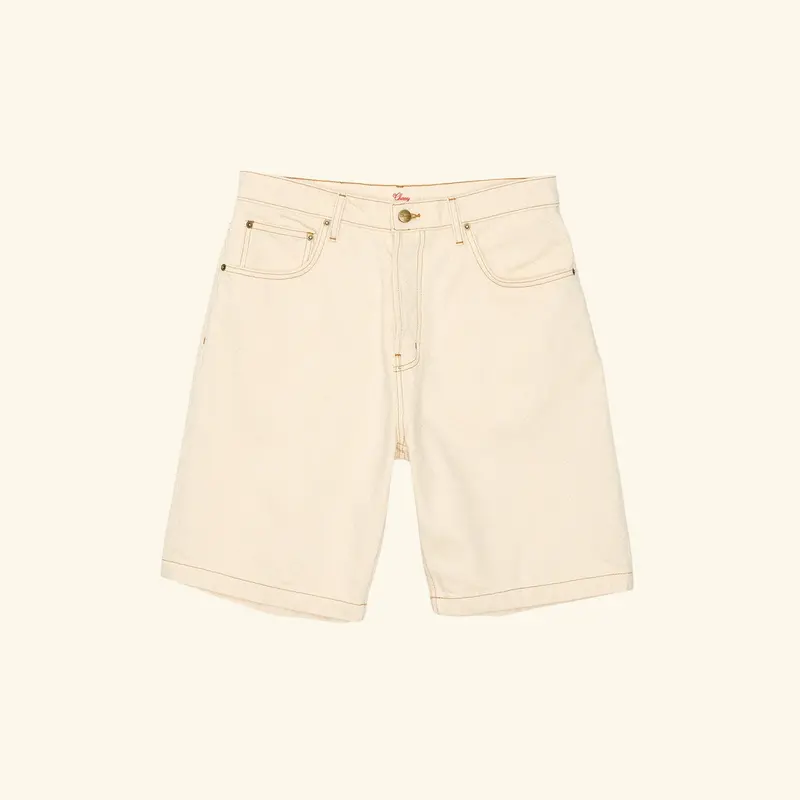 5 Pocket Twill Jorts (Ecru) 1