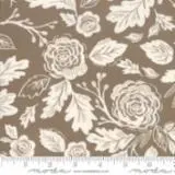 5100 13 Harvest Road  1/2 Yard Pc .Brown, Bella Boutique By Moda   100% Cotton 1