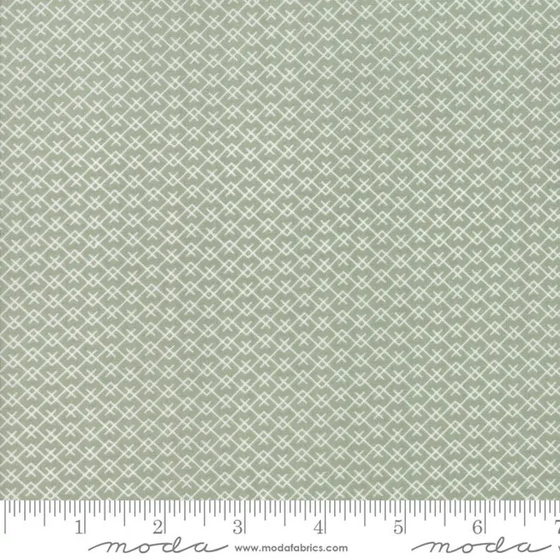 5105 14  Harvest Road (Green) Bella Boutique By Moda   100% Cotton 1