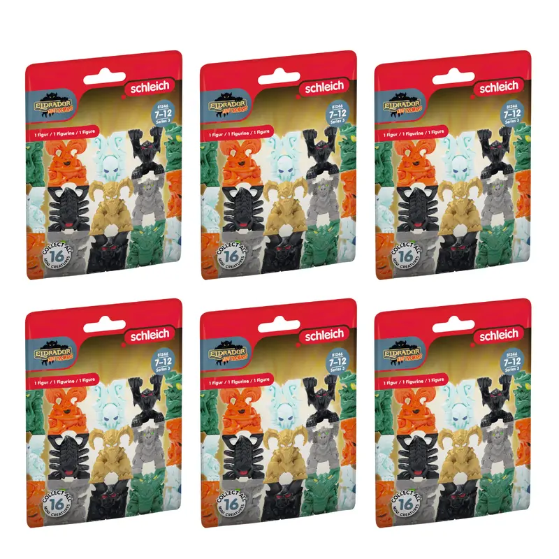 6-Pack Eldrador Mini Creatures Blind Bag Bundle 1