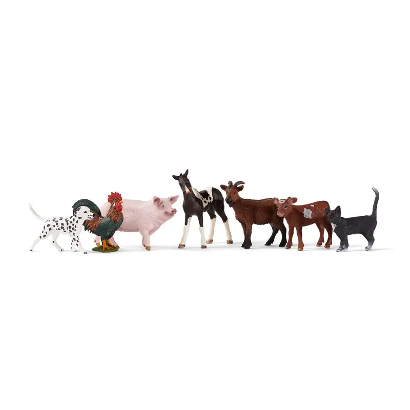 7-Piece Farm Animal Bundle 1