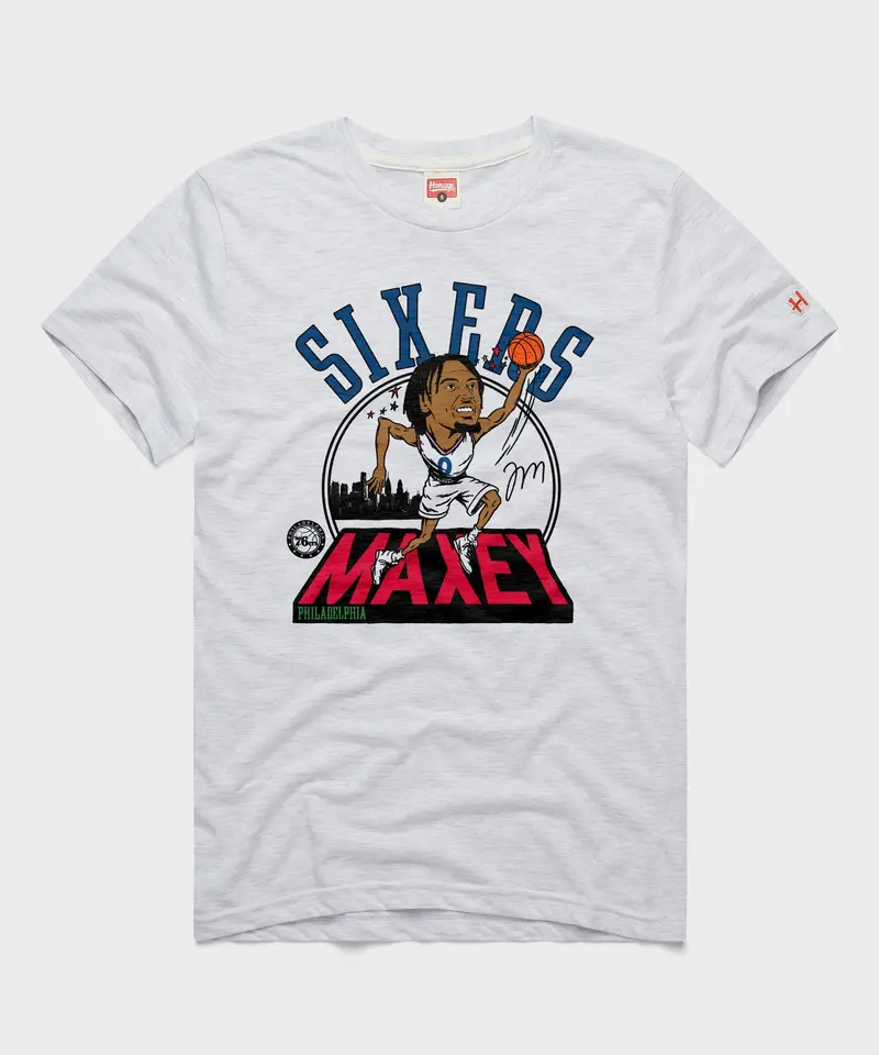 76Ers Tyrese Maxey Signature City Edition 2024 1