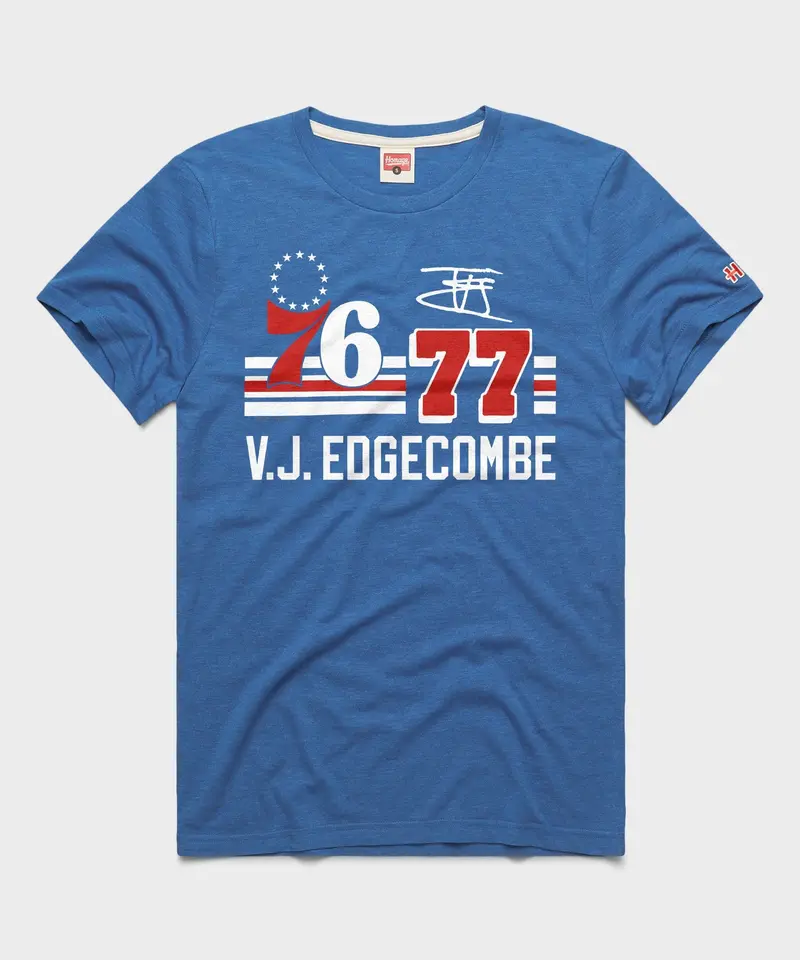 76Ers V.J. Edgecombe Signature Jersey 1