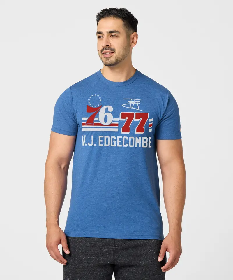 76Ers V.J. Edgecombe Signature Jersey 3