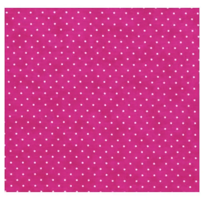 8654 31 Essential Dots  -  Hot Pink  By Moda  100% Cotton 1