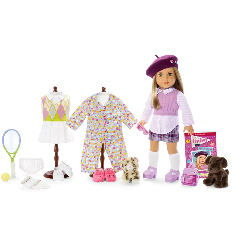 ’90S Twins Isabel’S™ Tennis Gift Set (Historical Characters) 1