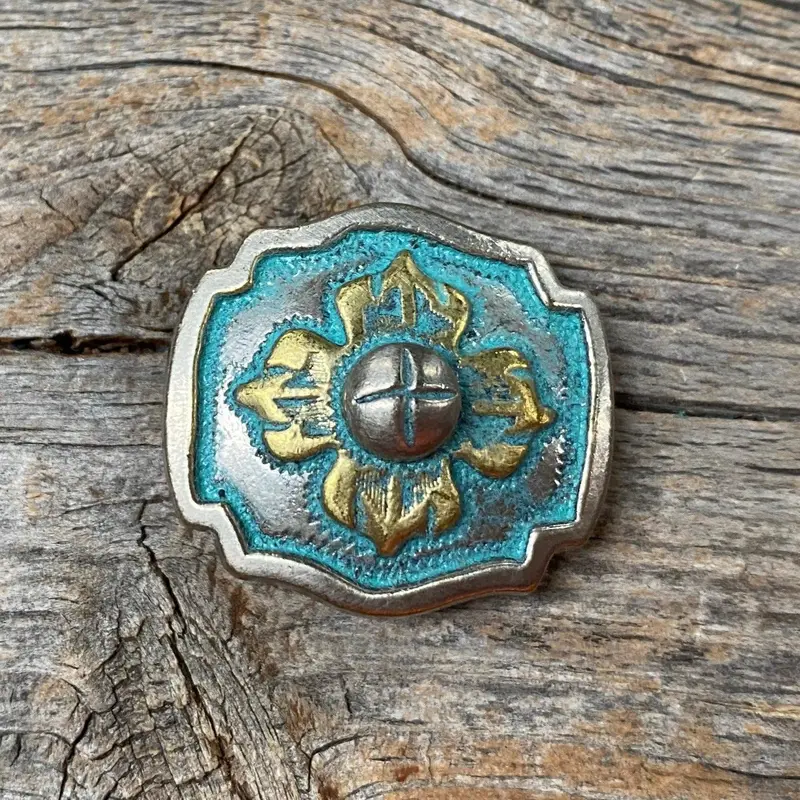 A Touch Of Turquoise Concho 1.5" W109l 1