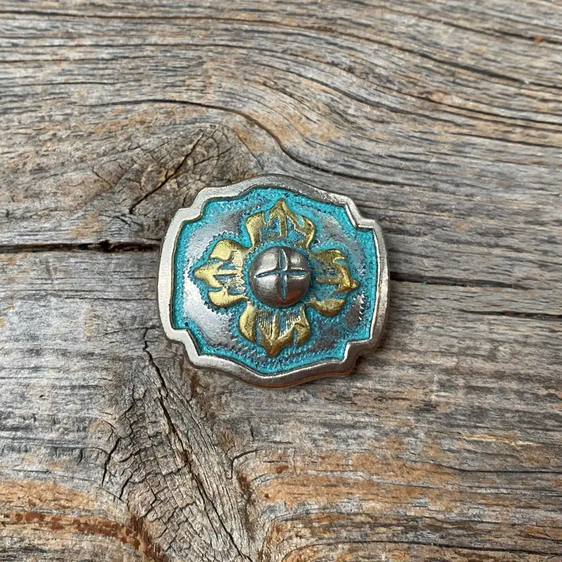 A Touch Of Turquoise Concho 1" W109s 1