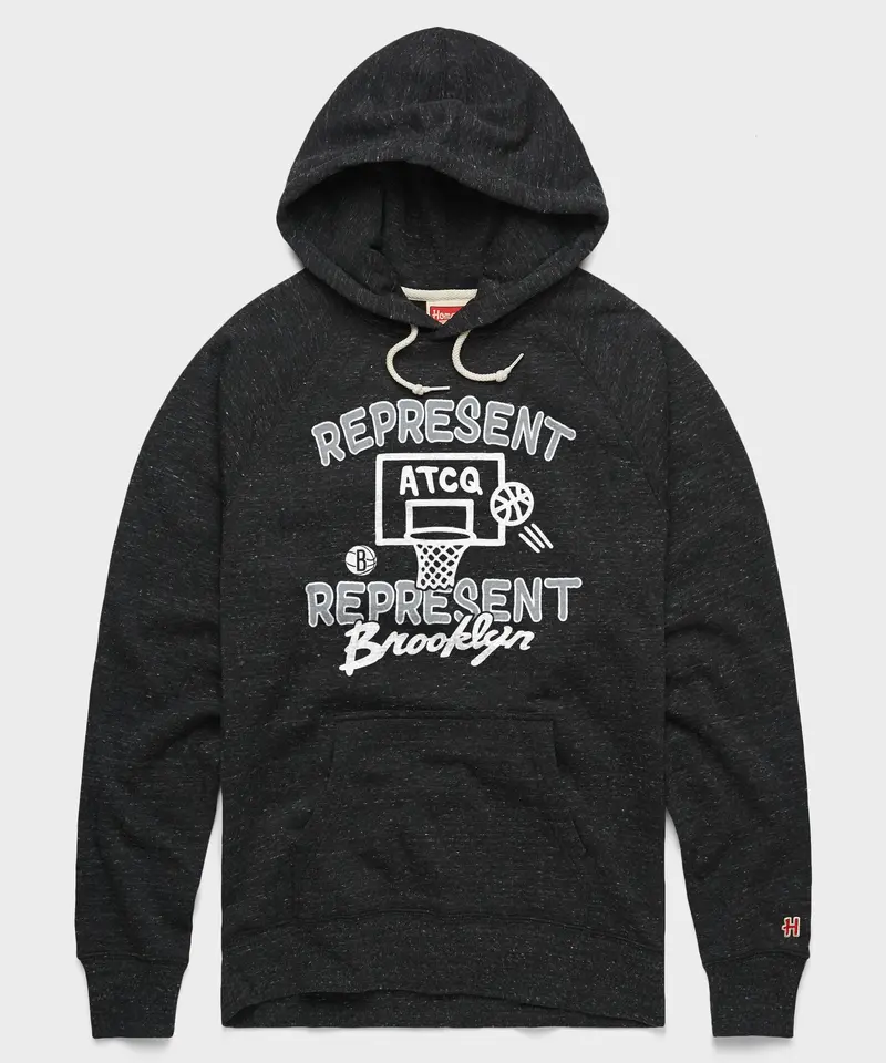 A Tribe Called Quest X Brooklyn Nets Represent Hoodie 1