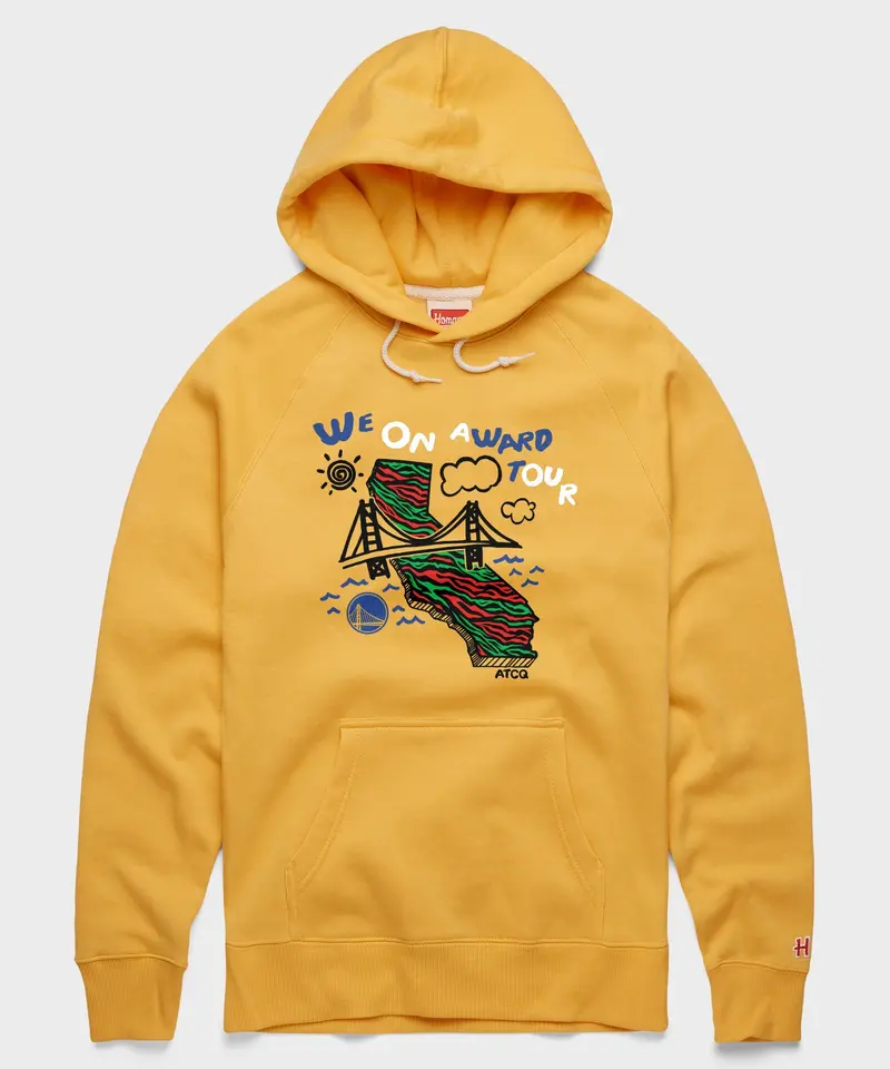 A Tribe Called Quest X Golden State Warriors We On Award Tour Hoodie 1