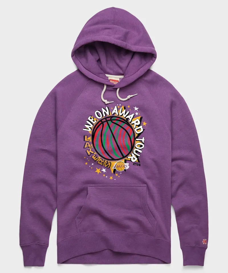 A Tribe Called Quest X Los Angeles Lakers We On Award Tour Hoodie 1