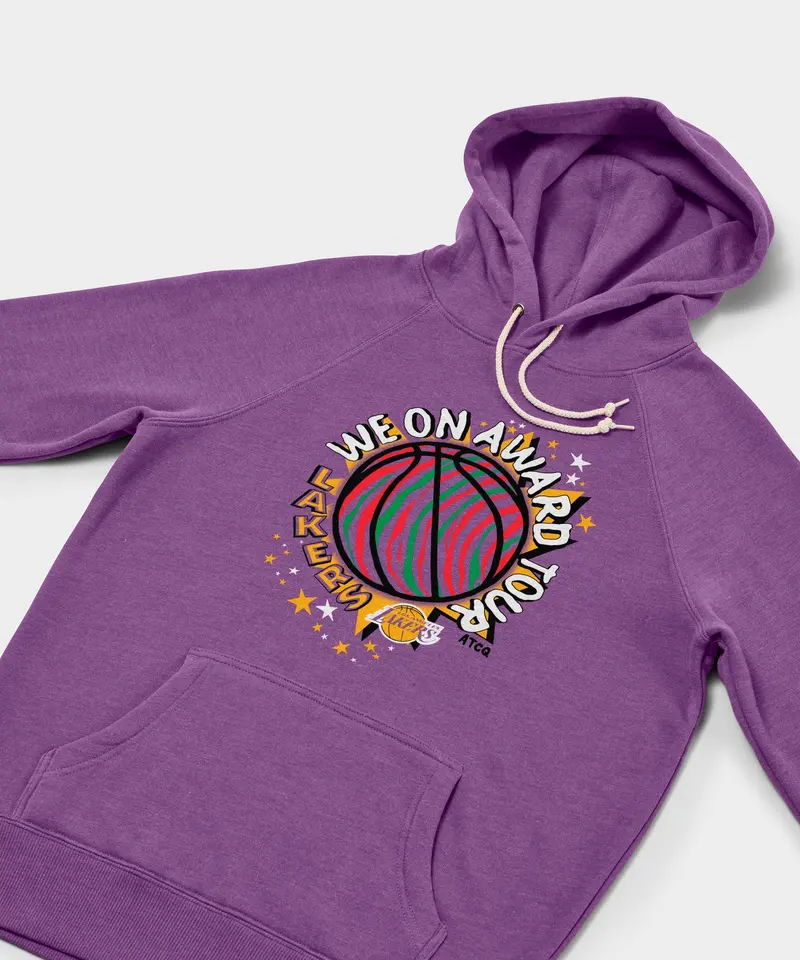 A Tribe Called Quest X Los Angeles Lakers We On Award Tour Hoodie 2