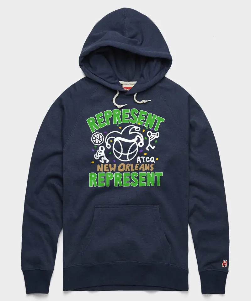 A Tribe Called Quest X New Orleans Pelicans Represent Hoodie 1