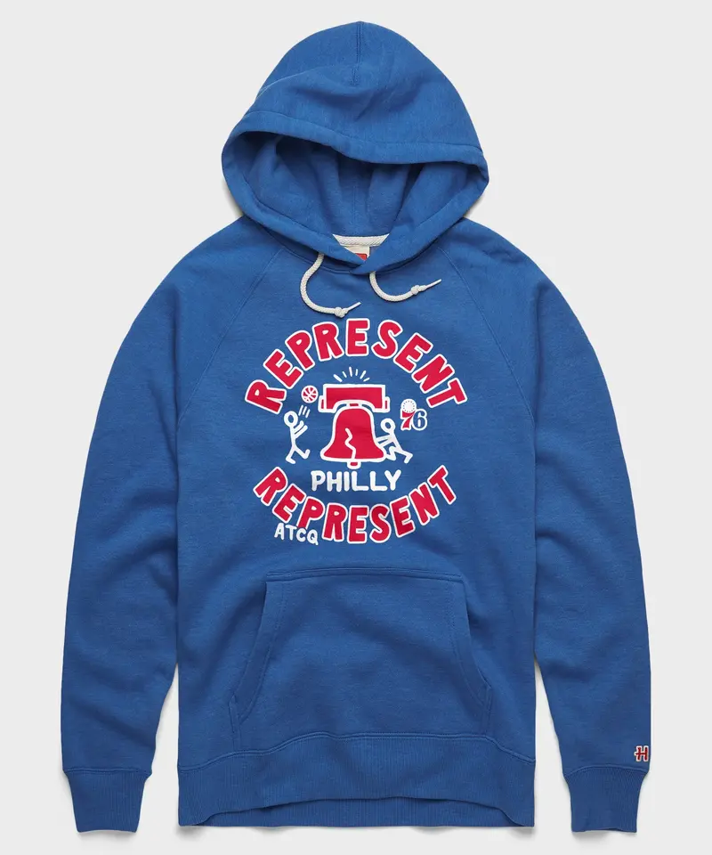 A Tribe Called Quest X Philadelphia 76Ers Represent Hoodie 1