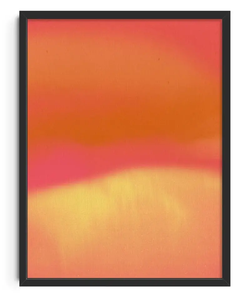 Abstract Landscape In Vivid Colors 1