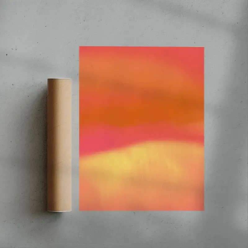 Abstract Landscape In Vivid Colors 3