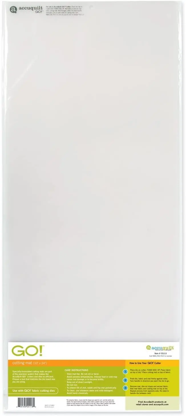 Accuquilt Cutting Mat 10 X 24.  Item 55113 1