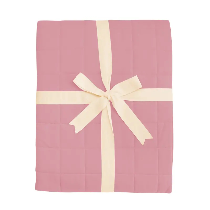 Adult Quilted Blanket In Apple Blossom 2.5 1