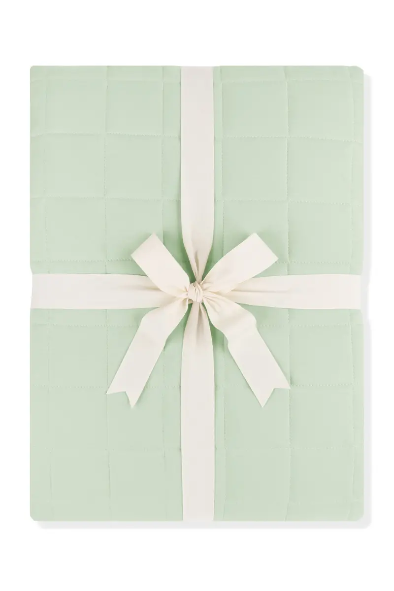 Adult Quilted Blanket In Basil 2.5 1