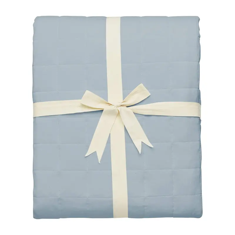 Adult Quilted Blanket In Fog 1.0 1