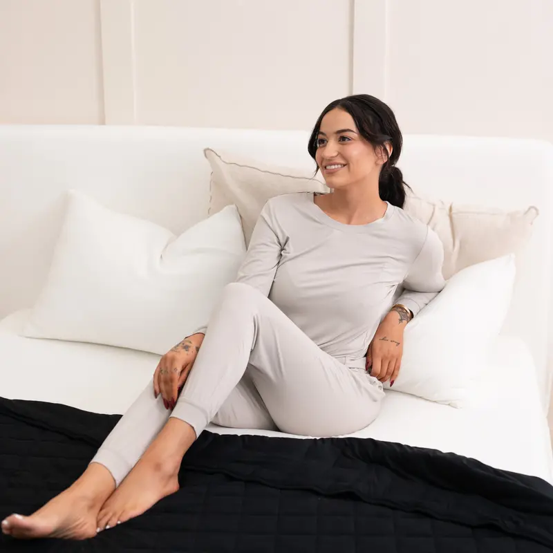 Adult Quilted Blanket In Midnight 2.5 2