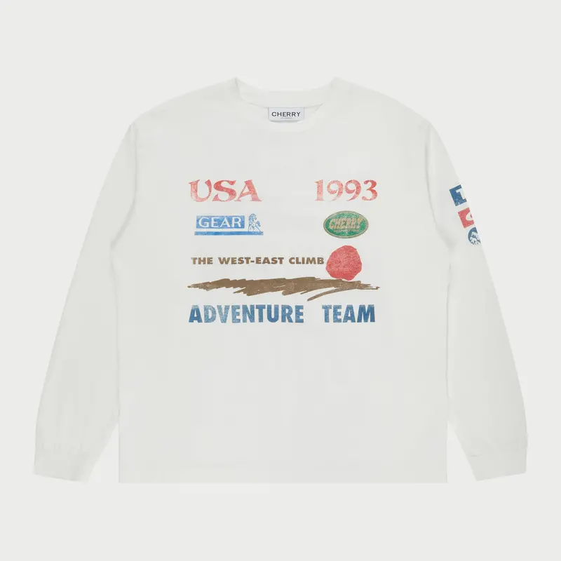 Adventure Team L/S T-Shirt (White) 1
