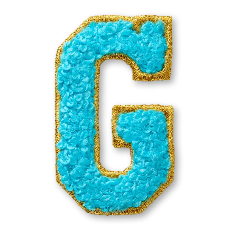 Ag™ Letter G Stick-On Patch 1