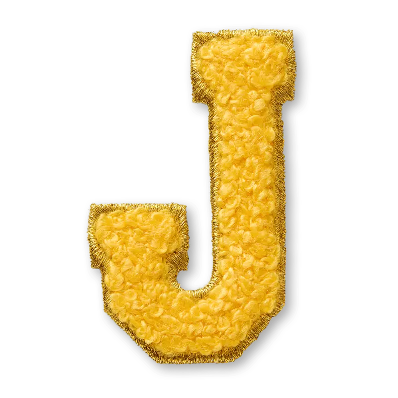 Ag™ Letter J Stick-On Patch 1