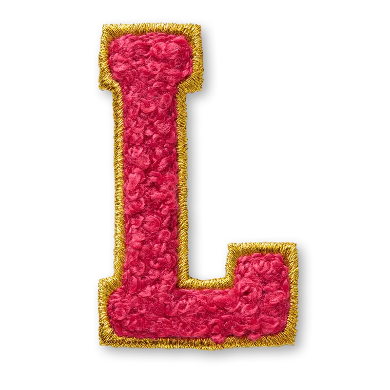 Ag™ Letter L Stick-On Patch 1