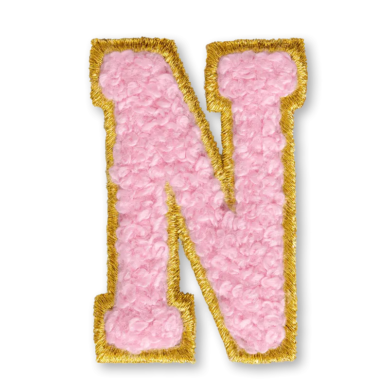Ag™ Letter N Stick-On Patch 1