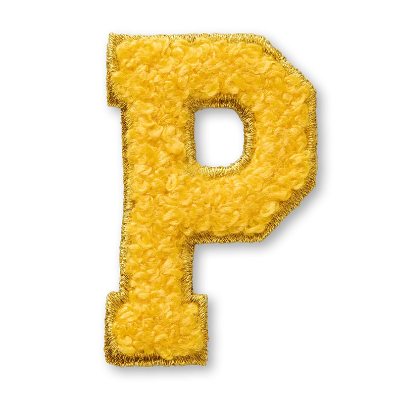 Ag™ Letter P Stick-On Patch 1