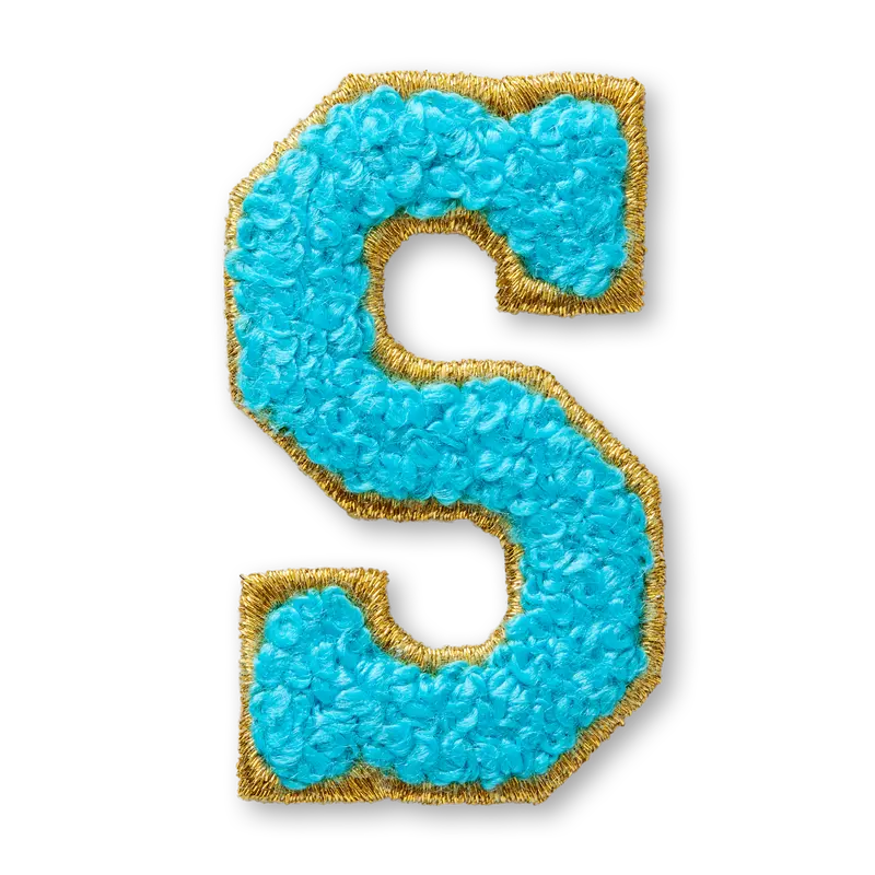 Ag™ Letter S Stick-On Patch 1