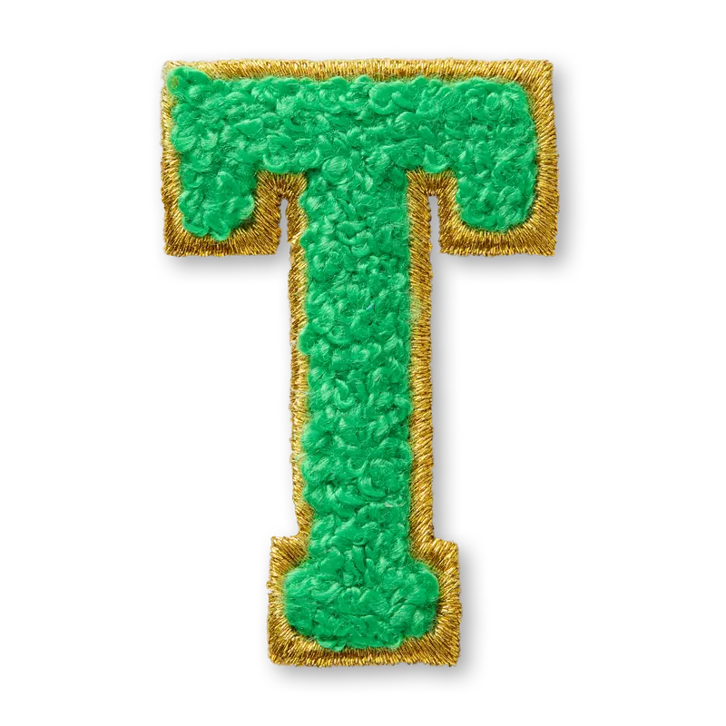 Ag™ Letter T Stick-On Patch 1