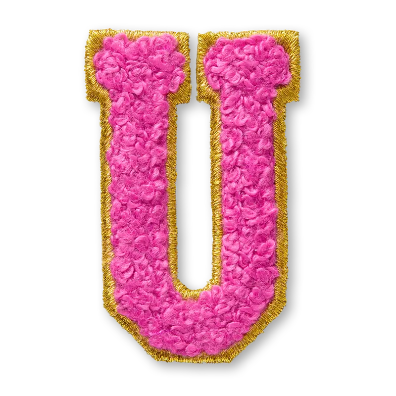 Ag™ Letter U Stick-On Patch 1