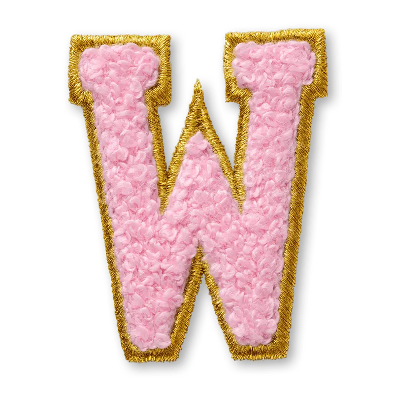Ag™ Letter W Stick-On Patch 1