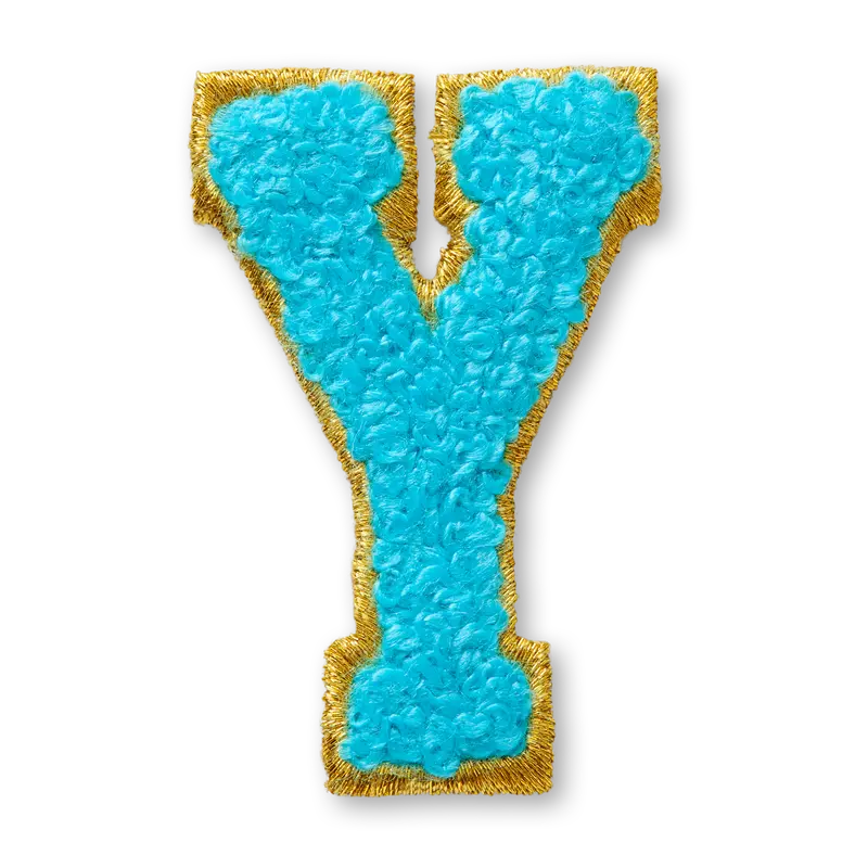 Ag™ Letter Y Stick-On Patch 1