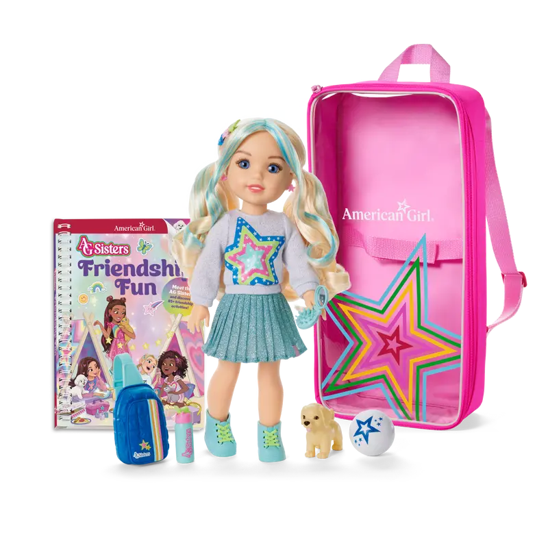 Ag Sisters™ Jozette™ Doll, Book & Doll Carrier 1