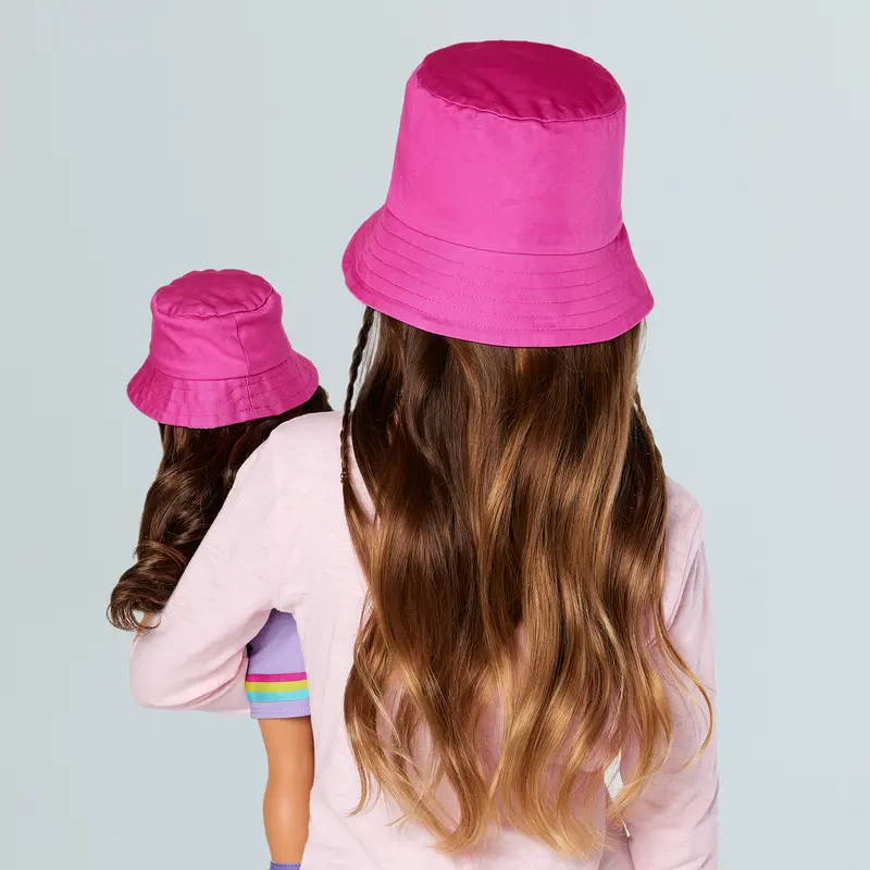 Ag™ Star Bucket Hat Set For Girls & Dolls 2